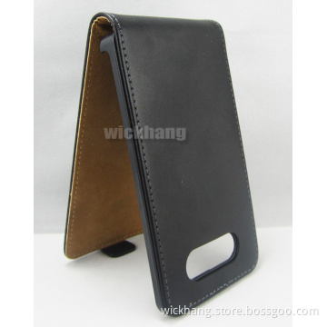Genuine Real Leather Flip up Down Case for Nokia Lumia N820